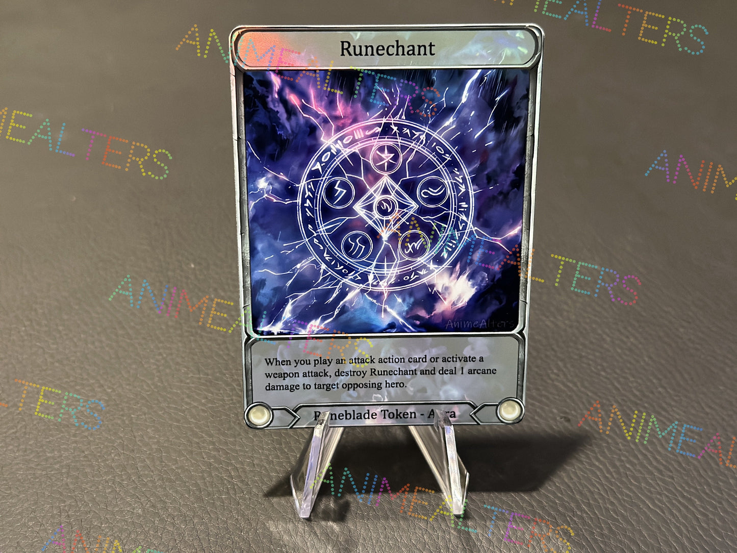 Runechant (Earth/Lightning) - Token Alter - Flesh and Blood TCG