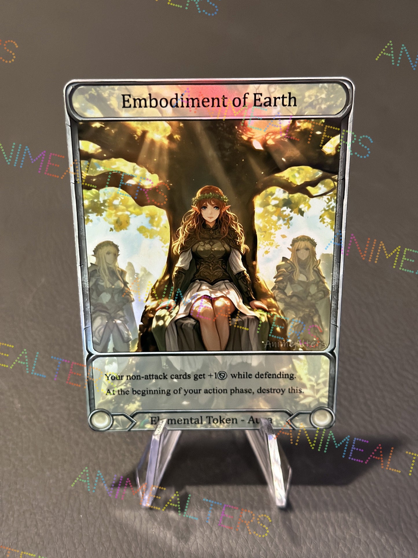 Embodiment of Earth - Token Alter - Flesh and Blood TCG