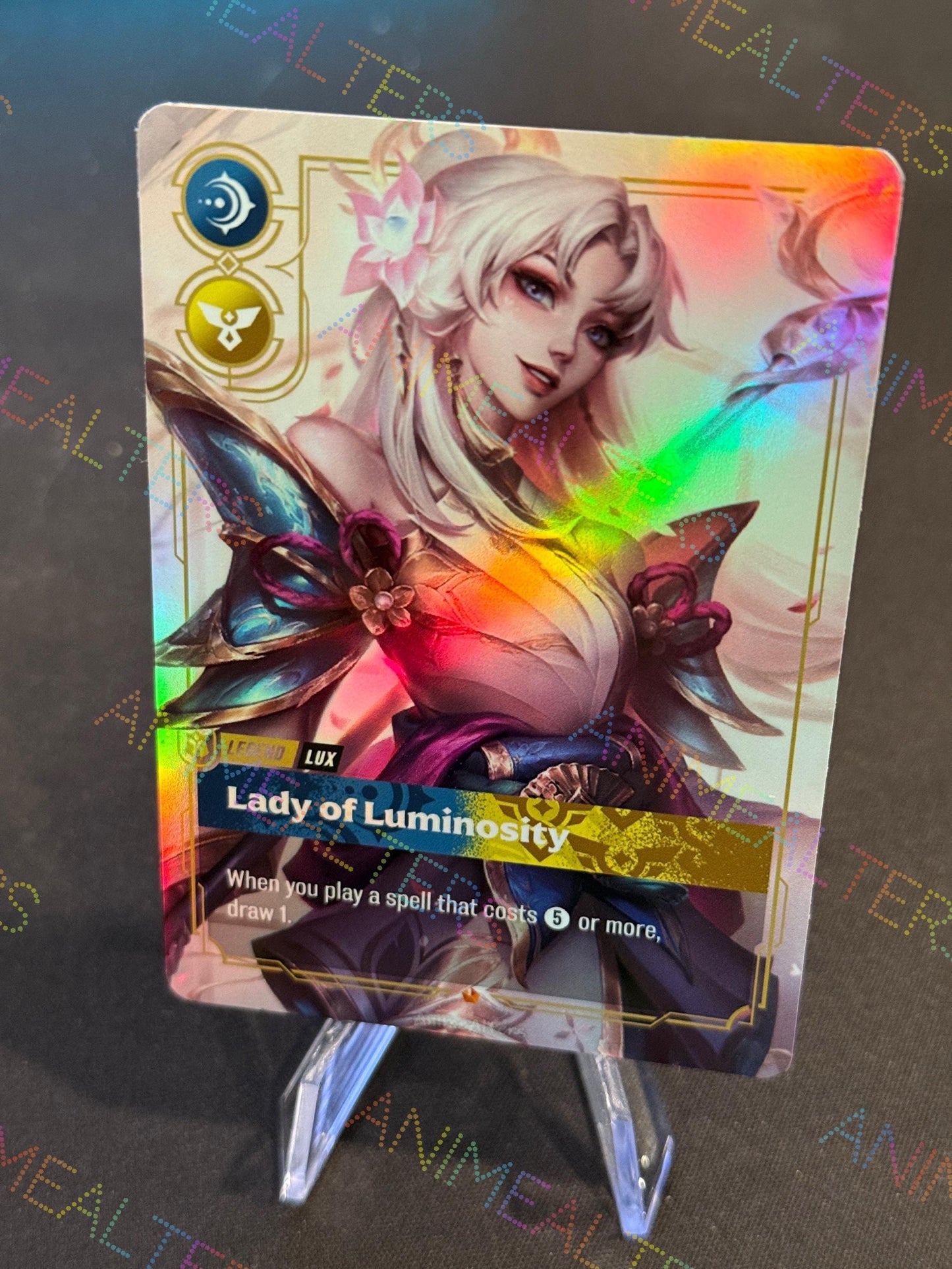 Lux - Lady of Luminosity - Spirit Blossom - Legend Proxy - Riftbound TCG