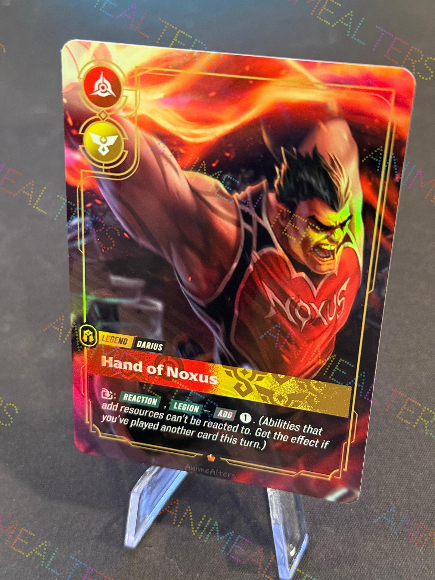 Darius - Hand of Noxus - Dunk Master - Legend Proxy - Riftbound TCG