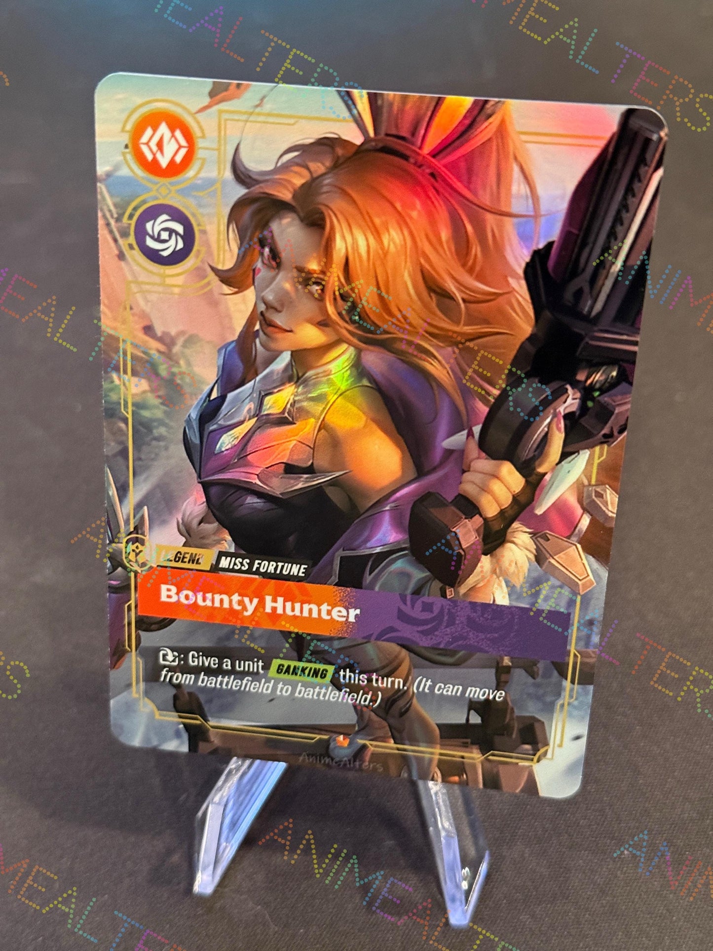 Miss Fortune - Bounty Hunter - Battle Bunny - Legend Proxy - Riftbound TCG