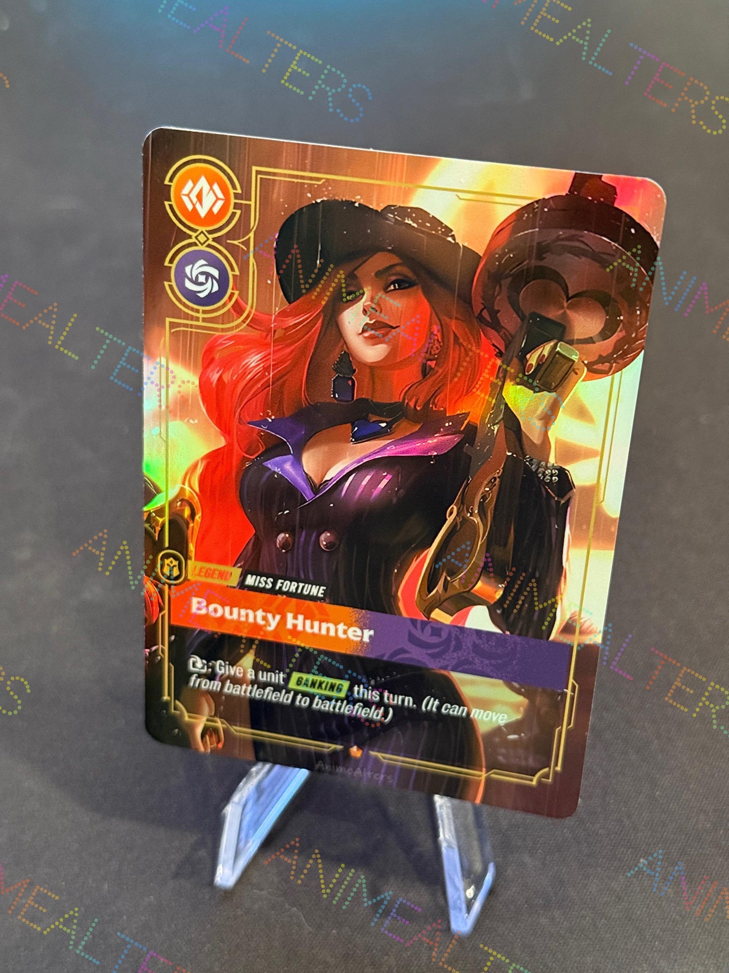Miss Fortune - Bounty Hunter - Crime City - Legend Proxy - Riftbound TCG