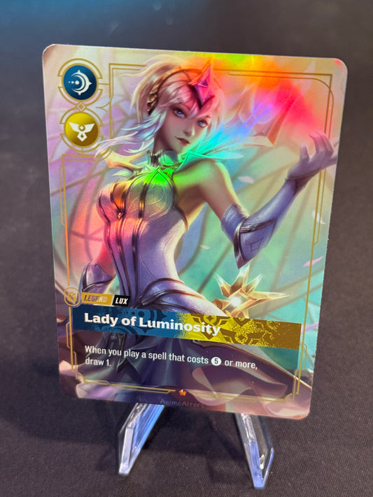 Lux - Lady of Luminosity - Elementalist - Legend Proxy - Riftbound TCG