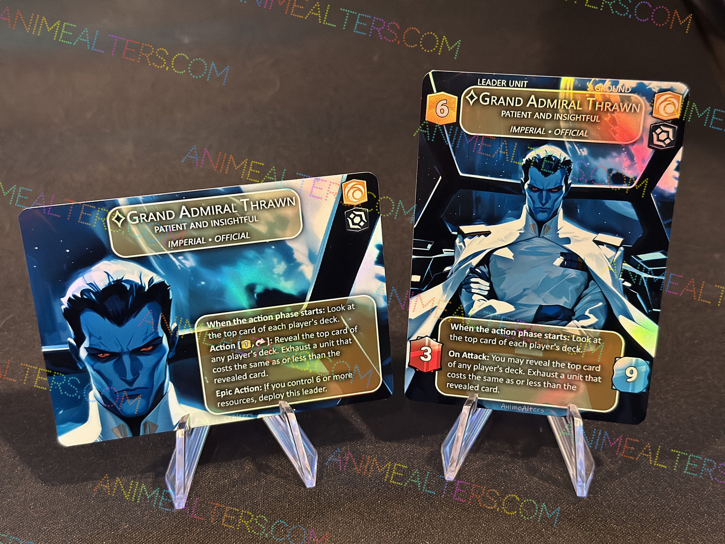 Grand Admiral Thrawn - Leader Alter - Star Wars Unlimited TCG