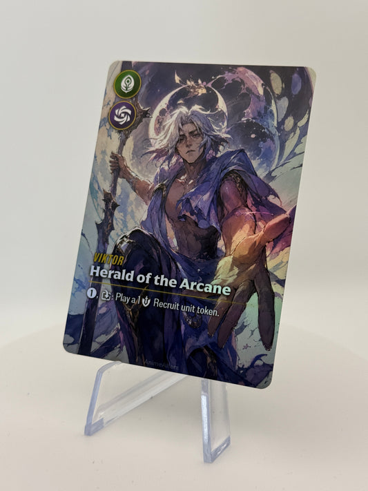 Viktor - Herald of the Arcane - #1 - Legend Alter - Riftbound TCG