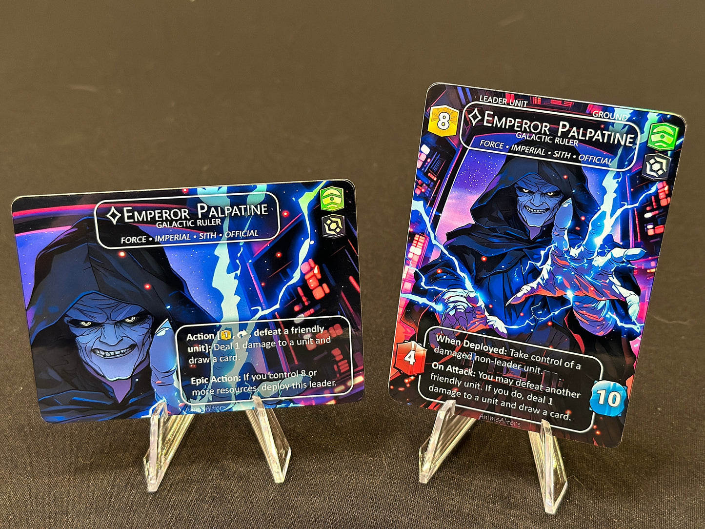 Emperor Palpatine - Leader Alter - Star Wars Unlimited TCG