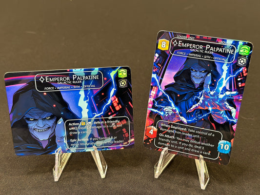 Emperor Palpatine - Leader Alter - Star Wars Unlimited TCG