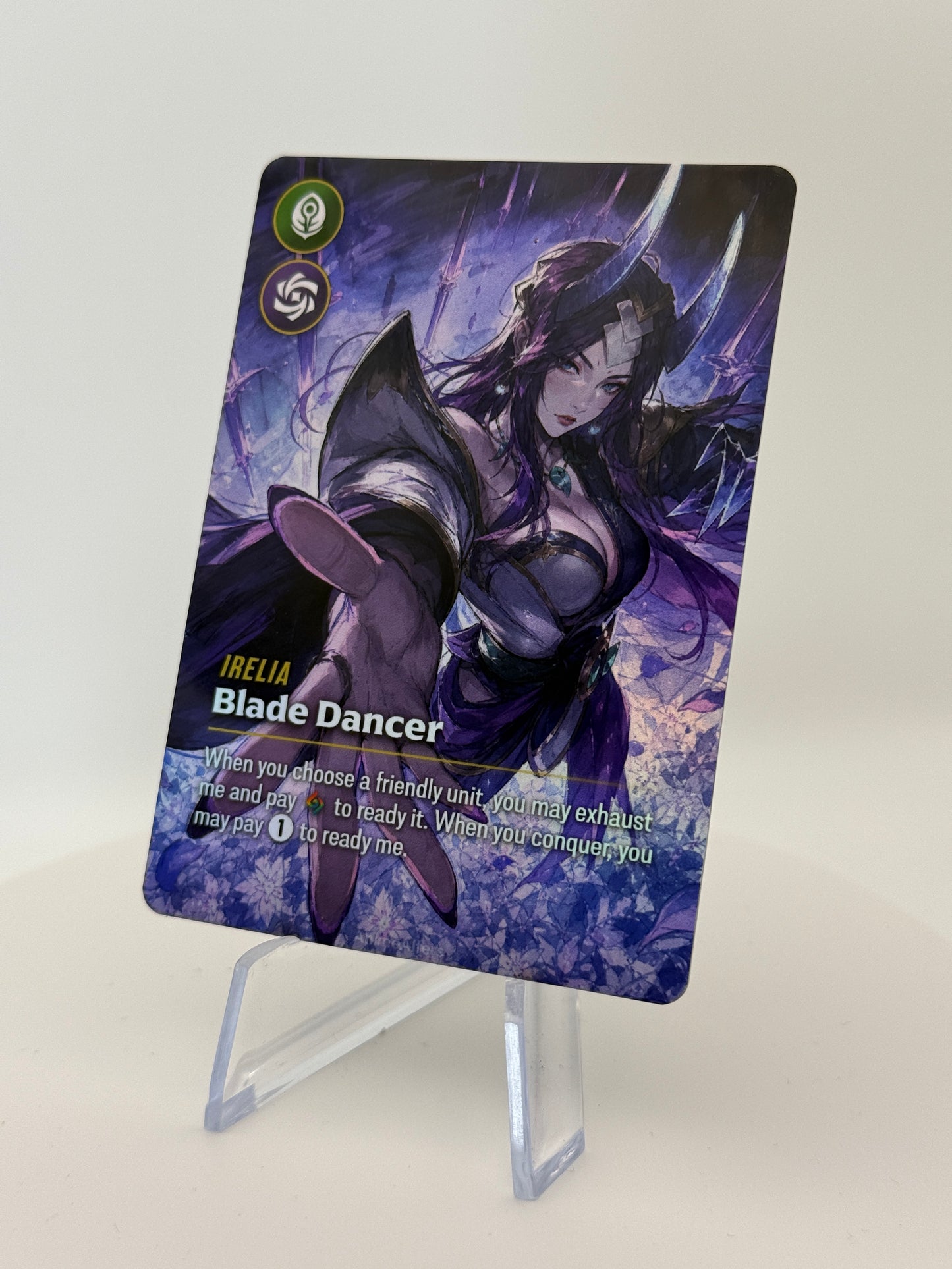 Irelia - Blade Dancer - #2 - Legend Alter - Riftbound TCG
