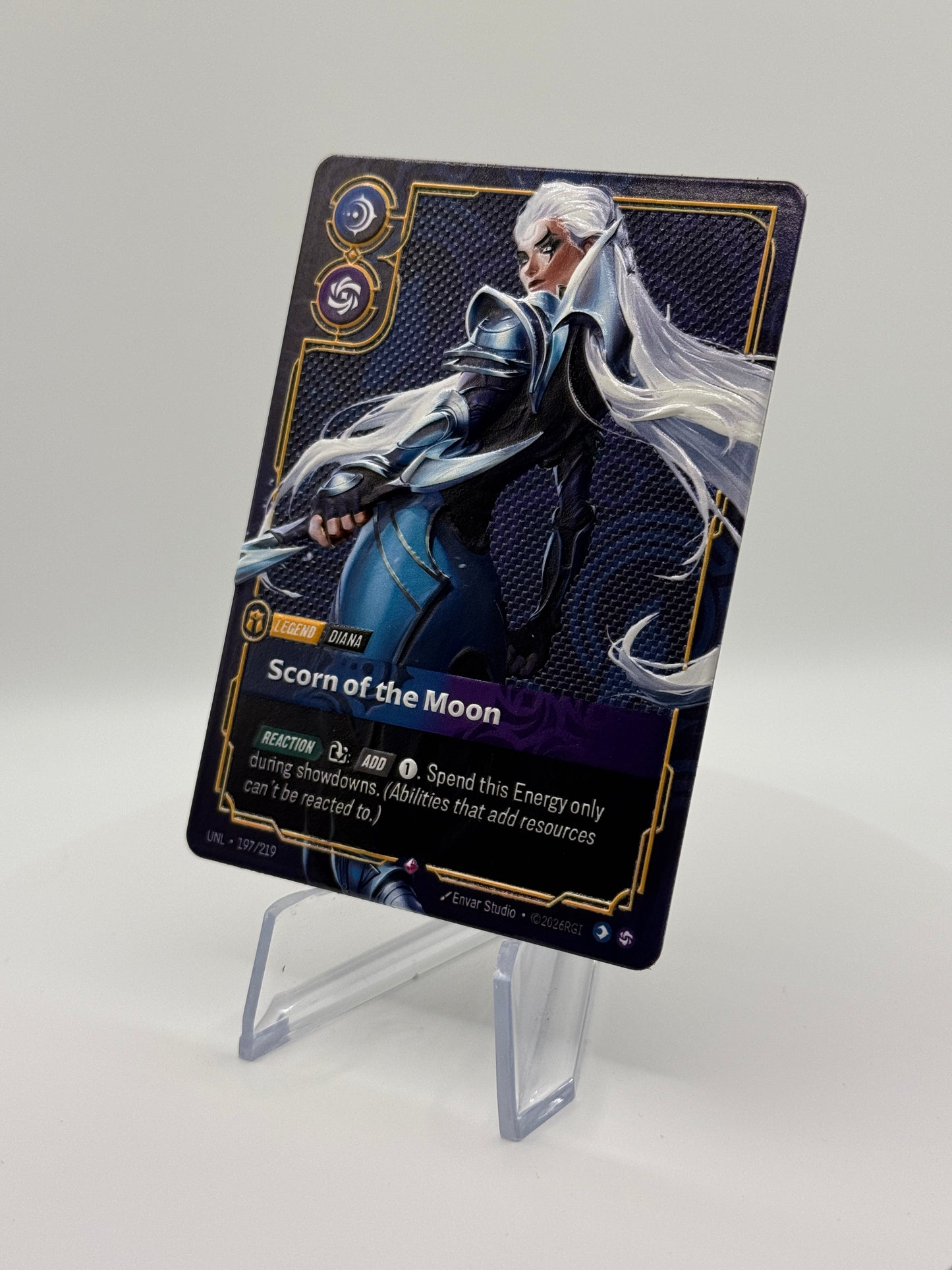 Diana - Scorn of the Moon - 3D Legend Proxy - Riftbound TCG