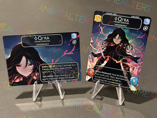 Qi’ra, I Alone Survived - Leader Alter - Star Wars Unlimited TCG