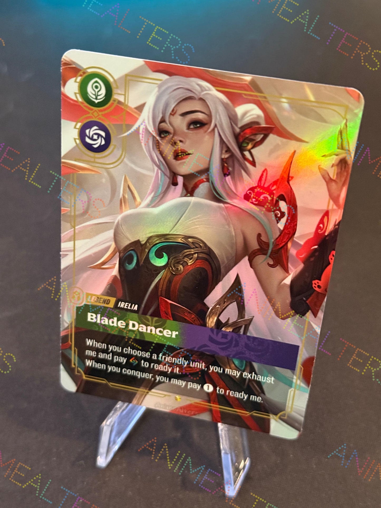 Irelia - Blade Dancer - Mythmaker - Legend Proxy - Riftbound TCG