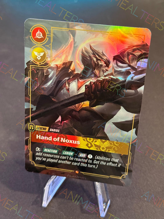 Darius - Hand of Noxus - God King - Legend Proxy - Riftbound TCG