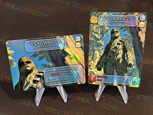 Chewbacca - Leader Alter - Star Wars Unlimited TCG