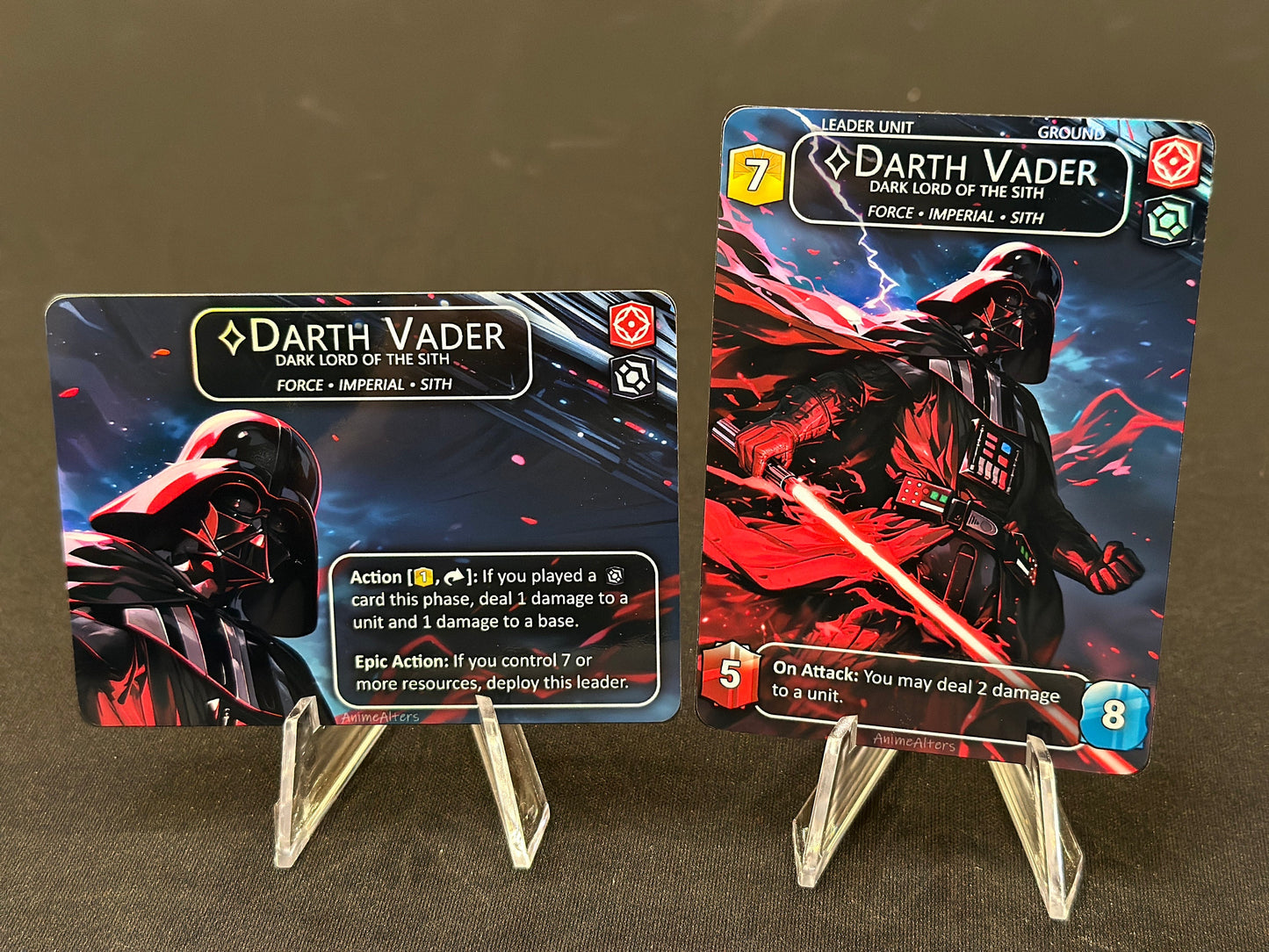 Darth Vader - Leader Alter - Star Wars Unlimited TCG
