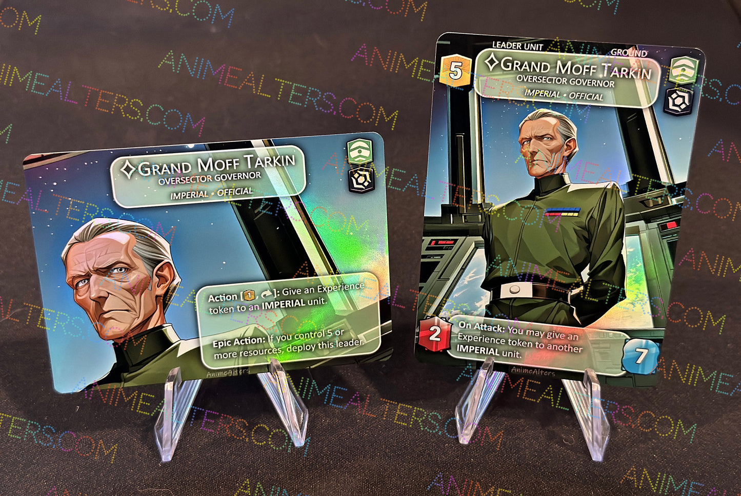 Grand Moff Tarkin - Leader Alter - Star Wars Unlimited TCG