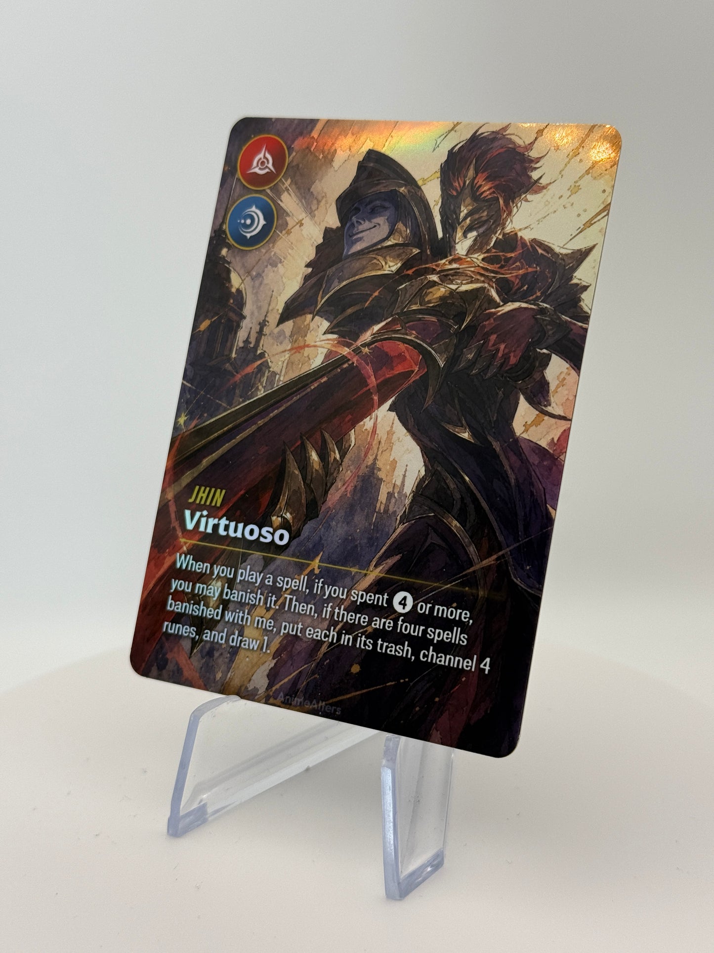 Jhin - Virtuoso - #1 - Legend Alter - Riftbound TCG