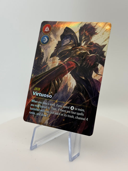 Jhin - Virtuoso - #1 - Legend Alter - Riftbound TCG