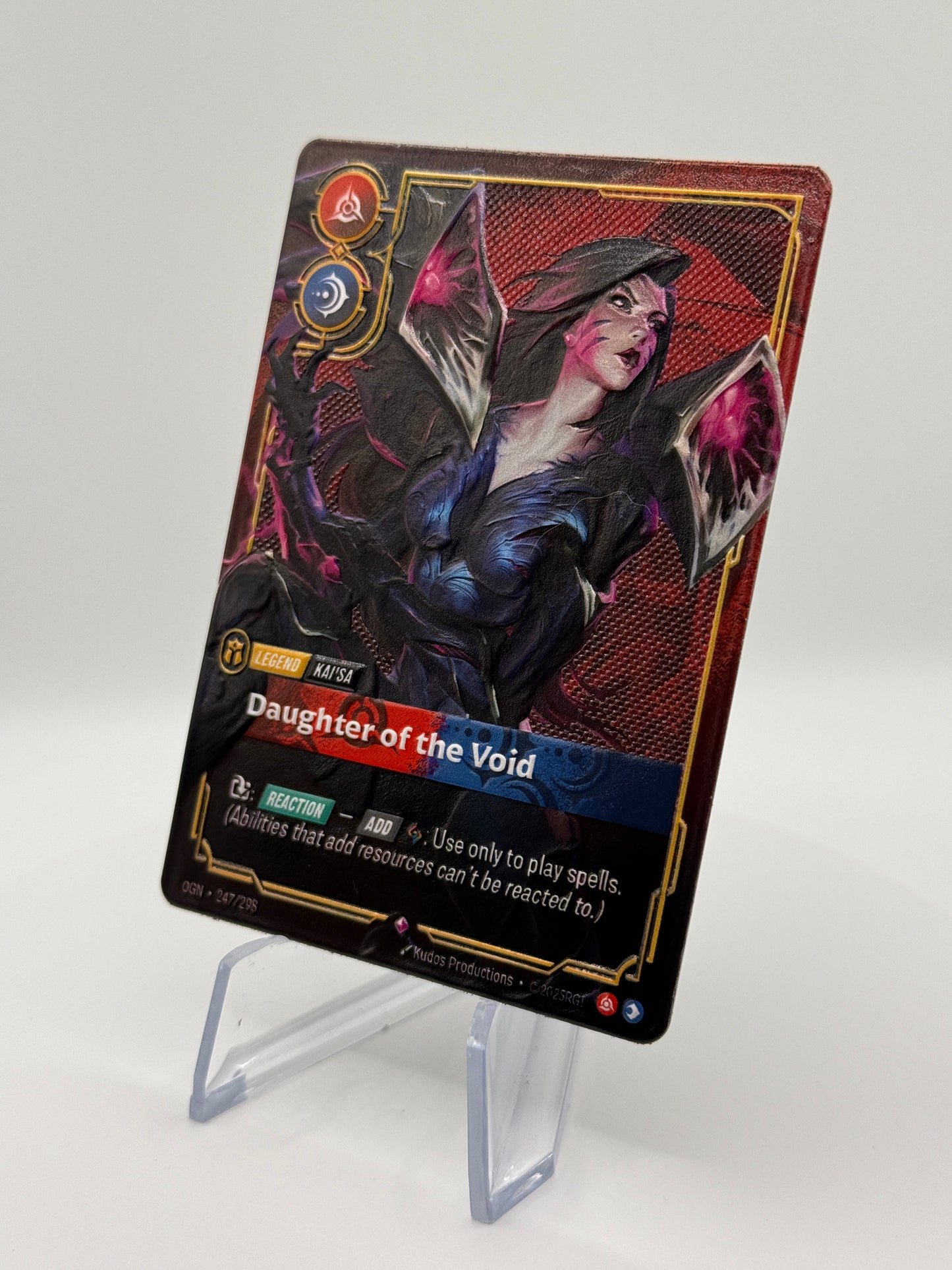Kai’sa - Daughter of the Void - 3D Legend Proxy - Riftbound TCG