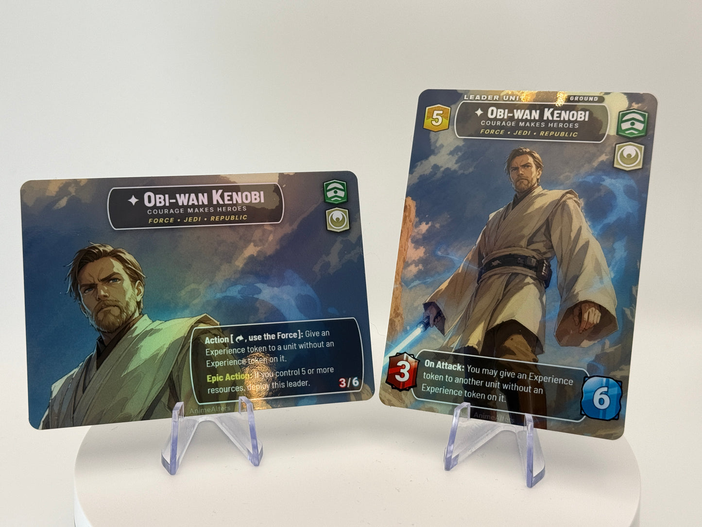 Obi-wan Kenobi - Leader Alter - Star Wars Unlimited TCG
