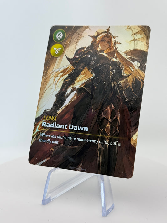 Leona - Radiant Dawn - #1 - Legend Alter - Riftbound TCG
