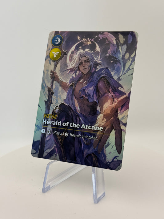 Viktor - Herald of the Arcane - #1 - Legend Alter - Riftbound TCG