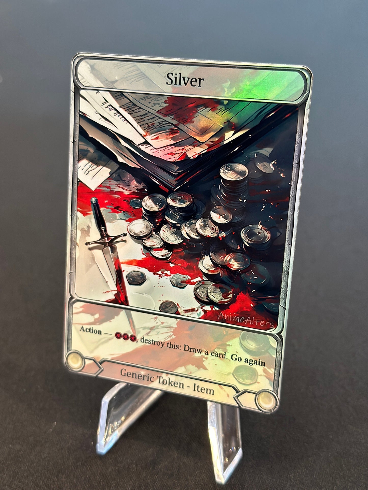 Silver -  Token Alter - Flesh and Blood TCG