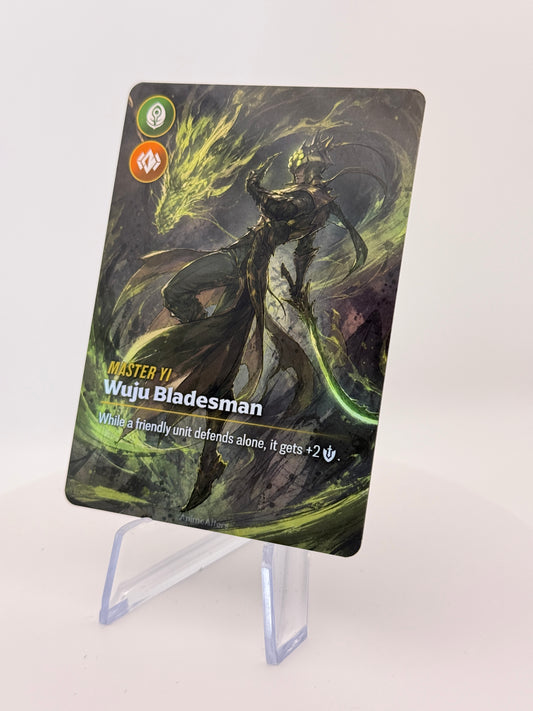 Master Yi - Wuju Bladesman - #1 - Legend Alter - Riftbound TCG