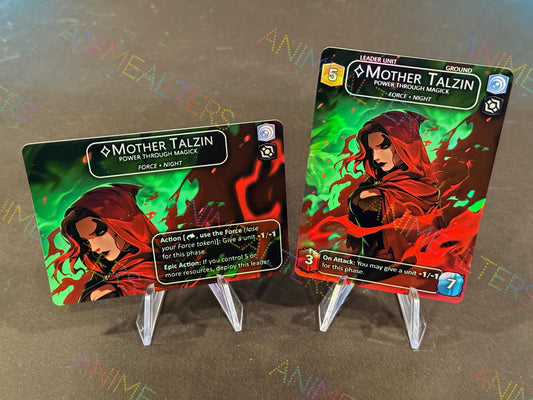 Mother Talzin, Power Through Magick - Leader Alter - Star Wars Unlimited TCG