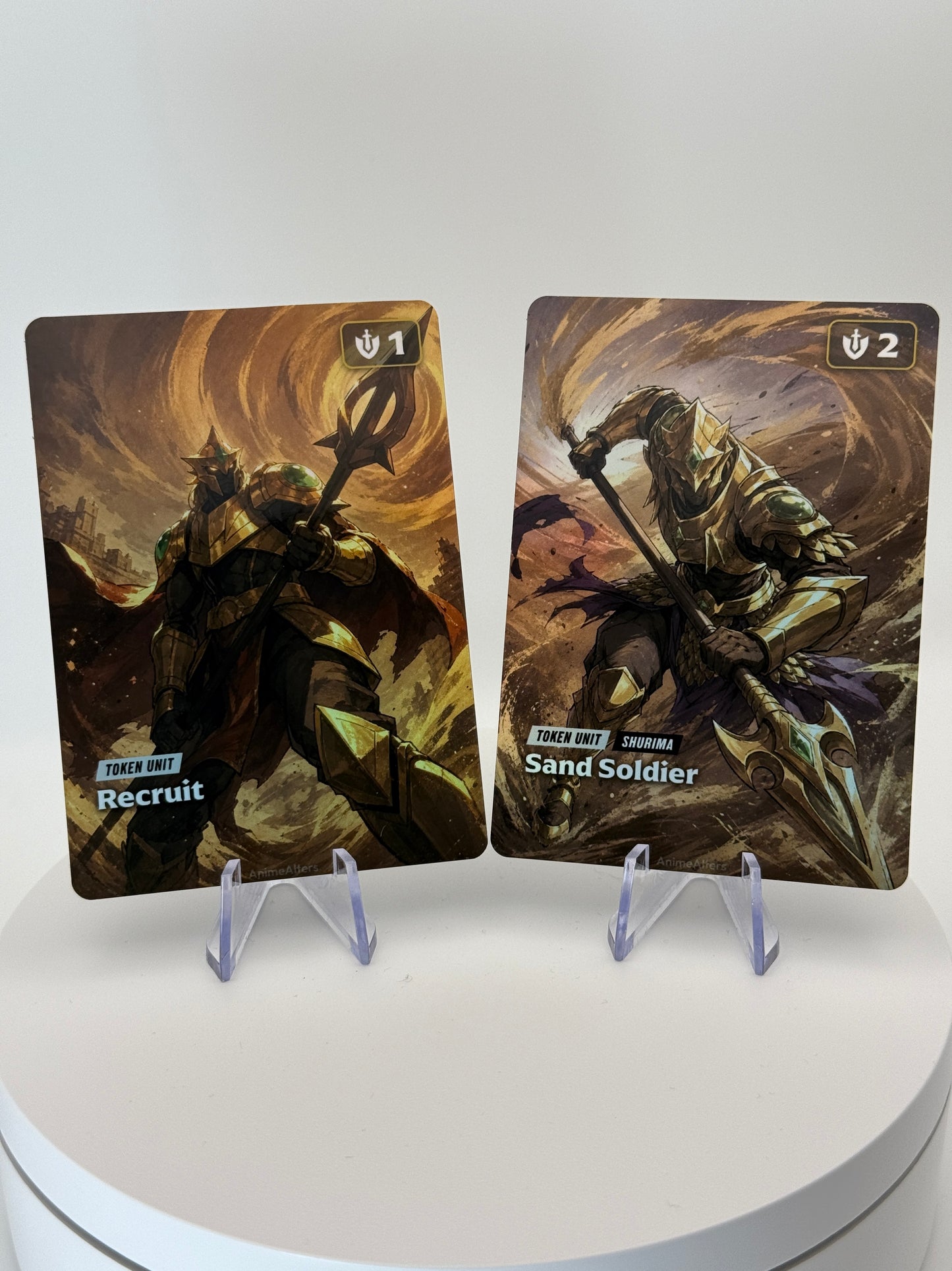 Sand Solider // Recruit - Token Proxy - Riftbound TCG