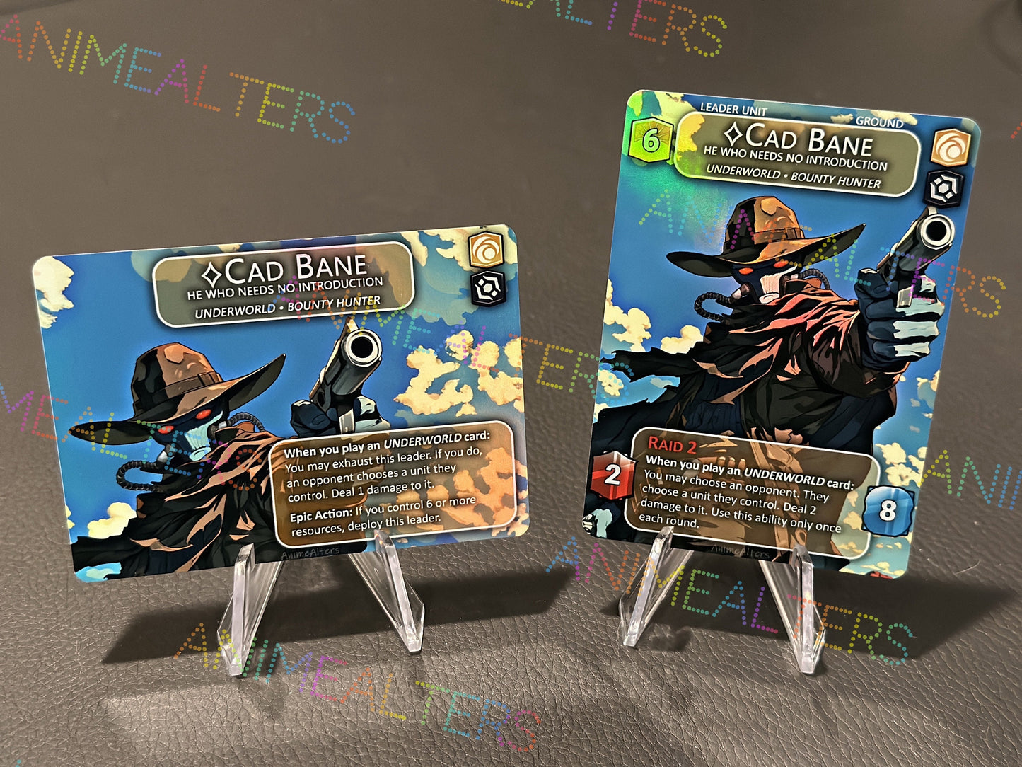 Cad Bane, He Who Needs No Introduction - Leader Alter - Star Wars Unlimited TCG