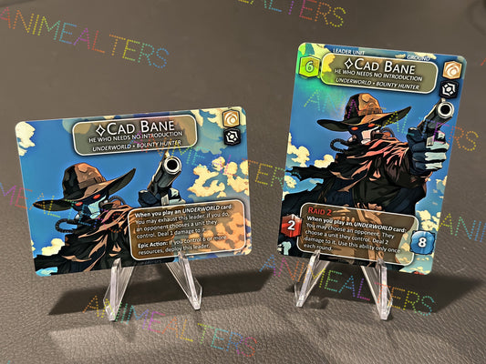 Cad Bane, He Who Needs No Introduction - Leader Alter - Star Wars Unlimited TCG