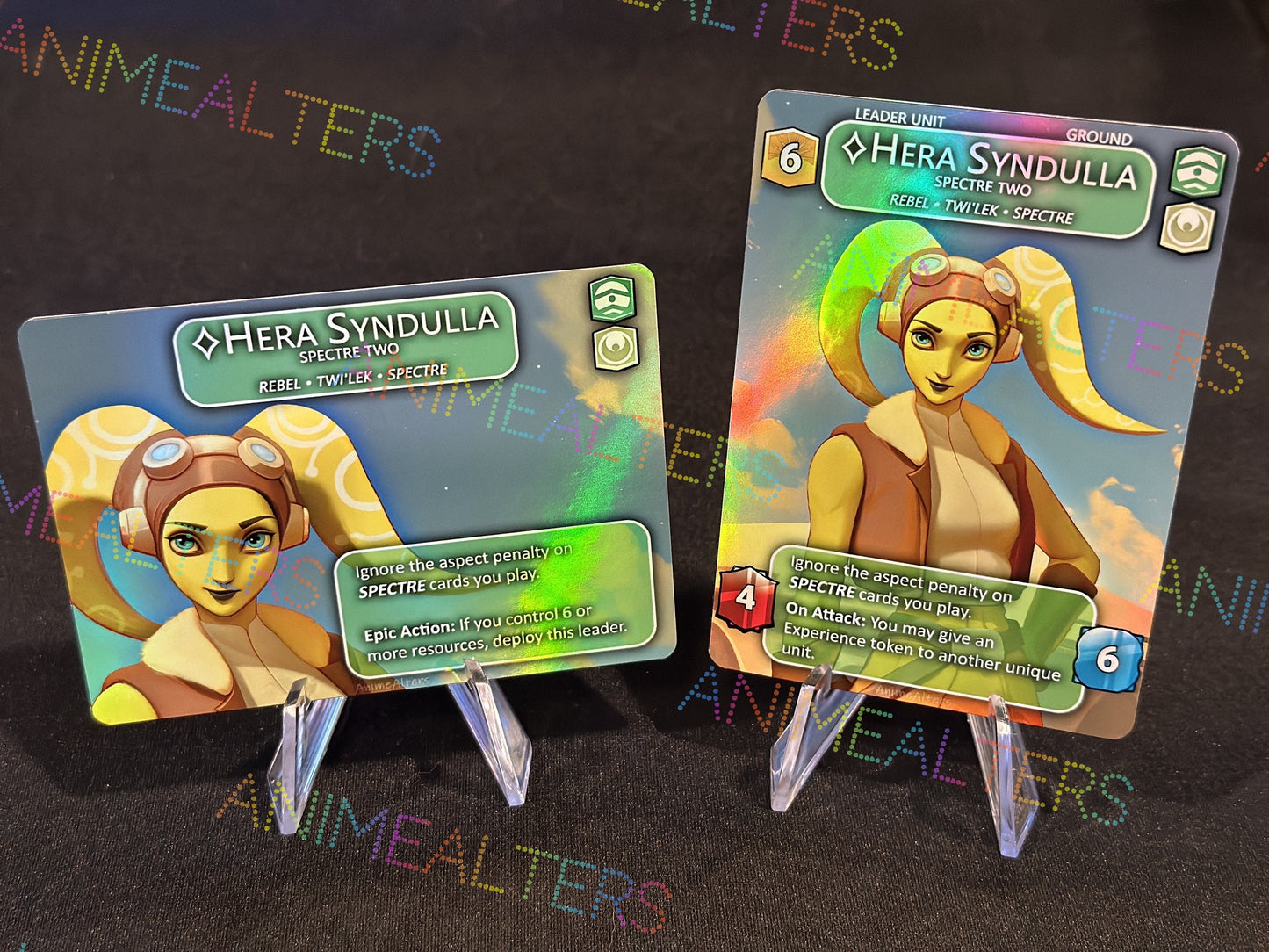 Hera Syndulla - Leader Alter - Star Wars Unlimited TCG