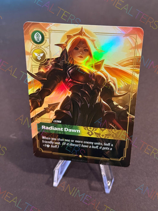 Leona - Radiant Dawn - Solar Eclipse - Legend Proxy - Riftbound TCG