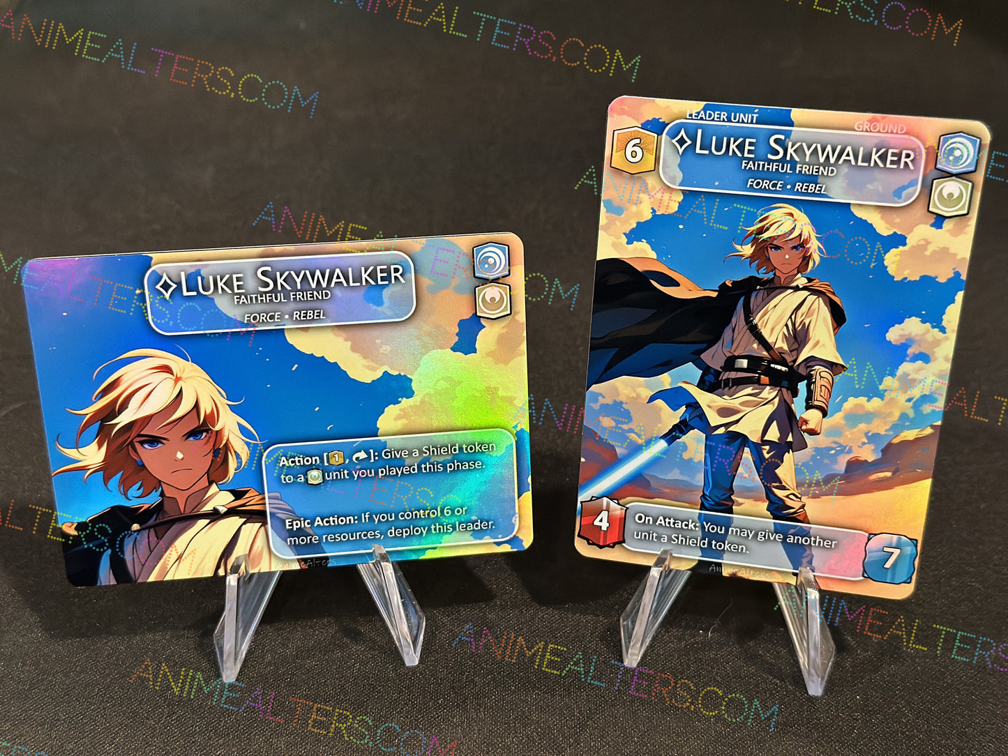Luke Skywalker (Link Variant) - Leader Alter - Star Wars Unlimited TCG