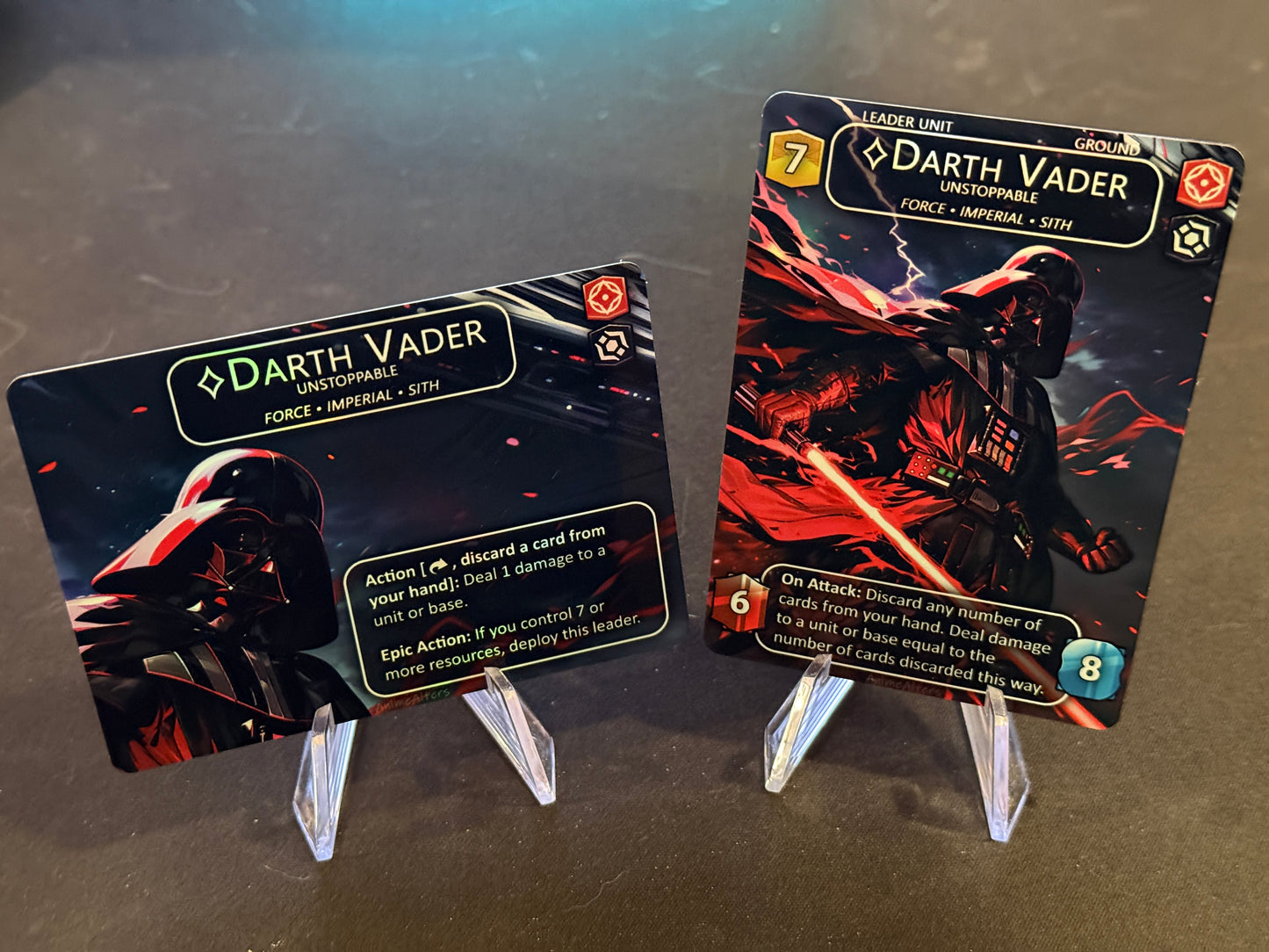 Darth Vader, Unstoppable - Leader Alter - Star Wars Unlimited TCG