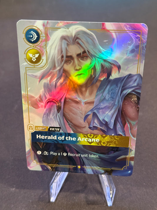 Viktor - Herald of the Arcane - Arcane - Legend Proxy - Riftbound TCG