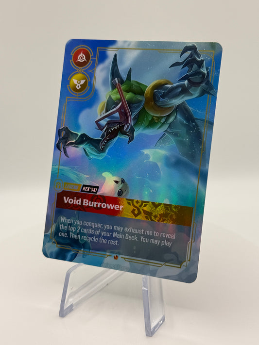 Rek’sai - Void Burrower - Pool Party - Legend Proxy - Riftbound TCG