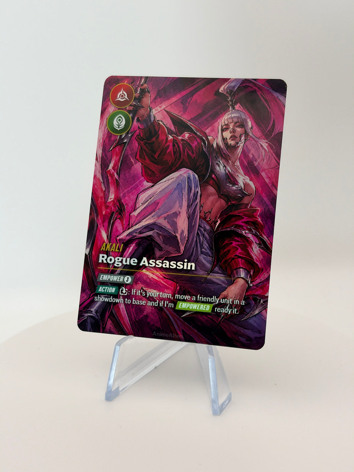 Akali - Rogue Assassin - #5 - Legend Alter - Riftbound TCG