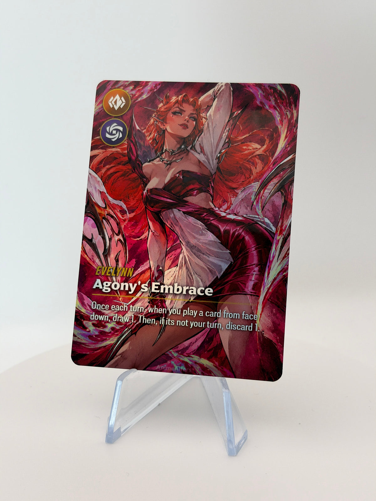 Evelynn - Agony's Embrace - #4 - Legend Alter - Riftbound TCG