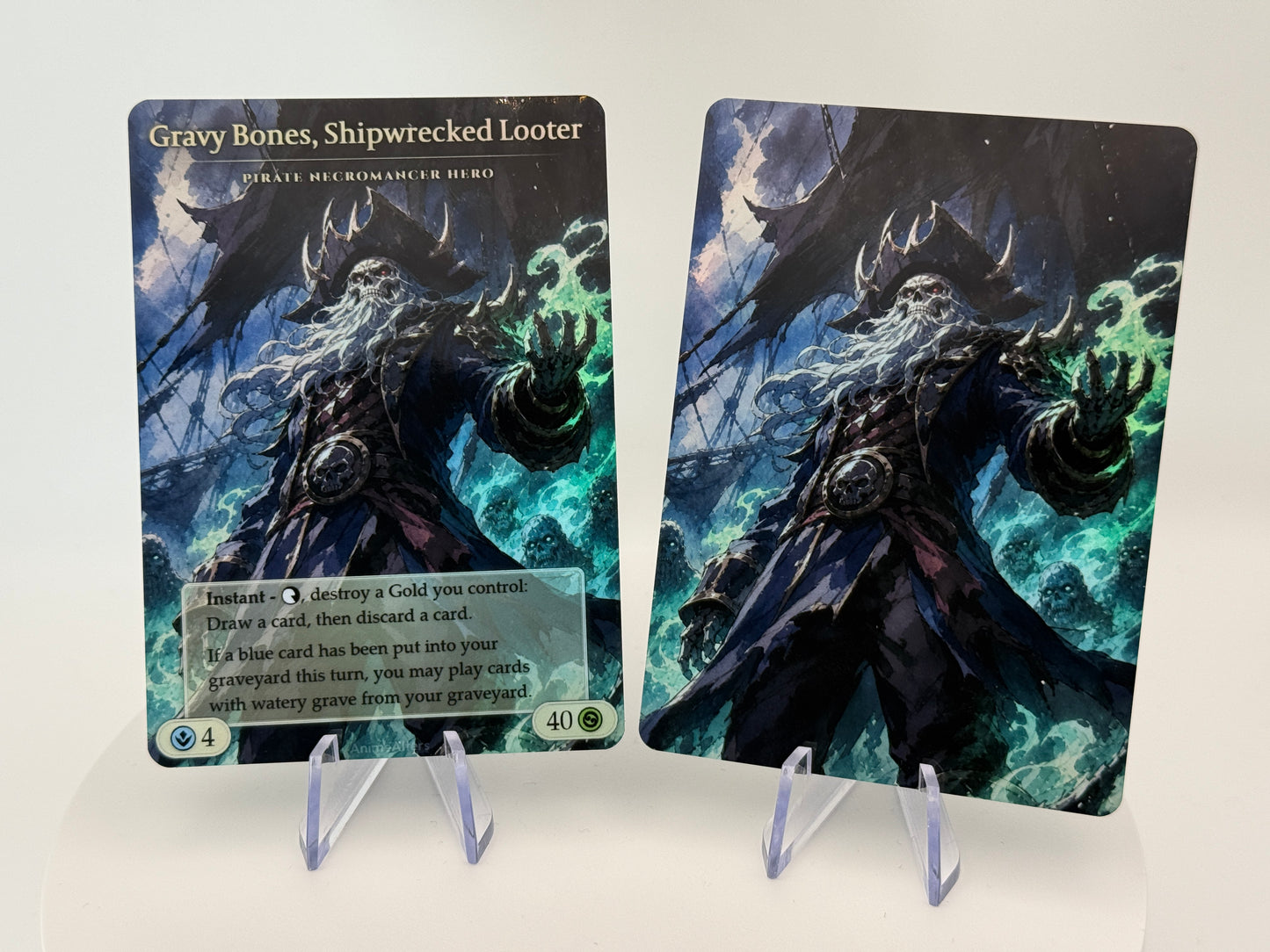 Gravy Bones, Shipwrecked Looter - Hero Alter - Flesh and Blood TCG