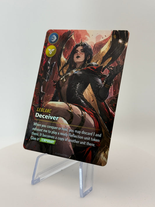 Leblanc - Deceiver - #1 - Legend Alter - Riftbound TCG