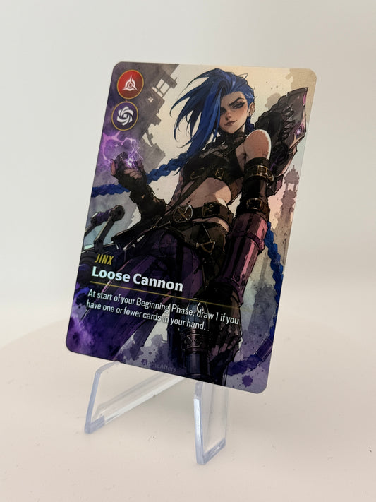 Jinx - Loose Cannon - #1 - Legend Alter - Riftbound TCG