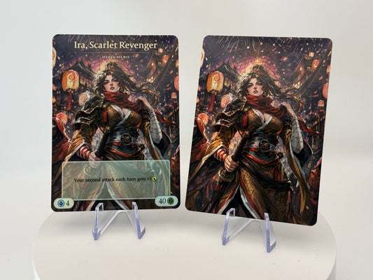 Ira, Scarlet Revenger - Hero Alter - Flesh and Blood TCG