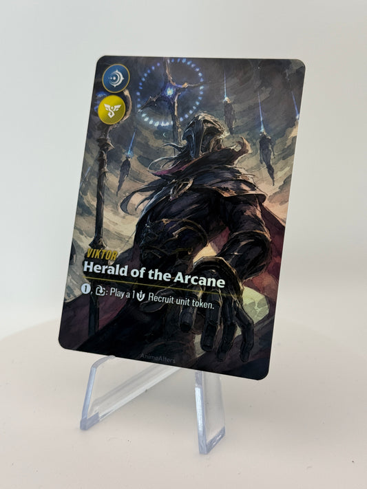 Viktor - Herald of the Arcane - #3 - Legend Alter - Riftbound TCG