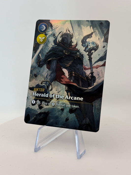 Viktor - Herald of the Arcane - #2 - Legend Alter - Riftbound TCG