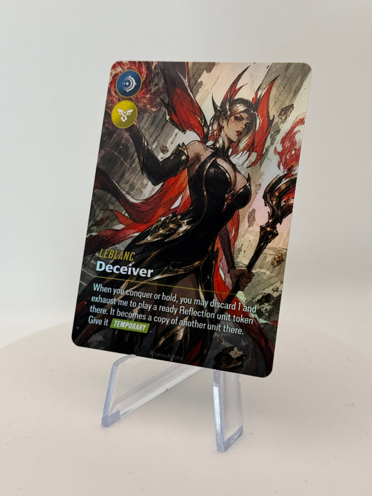 Leblanc - Deceiver - #3 - Legend Alter - Riftbound TCG