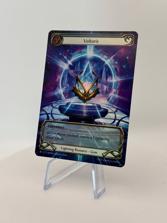 Voltaris - Gem Proxy Alter - Flesh and Blood TCG
