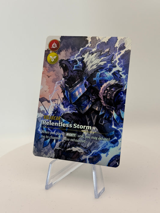 Volibear - Relentless Storm - #1 - Legend Alter - Riftbound TCG