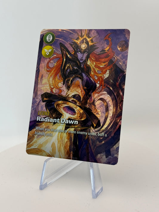 Leona - Radiant Dawn - #2 - Legend Alter - Riftbound TCG