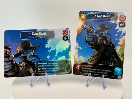 Cad Bane, Still Faster Than You - Leader Alter - Star Wars Unlimited TCG